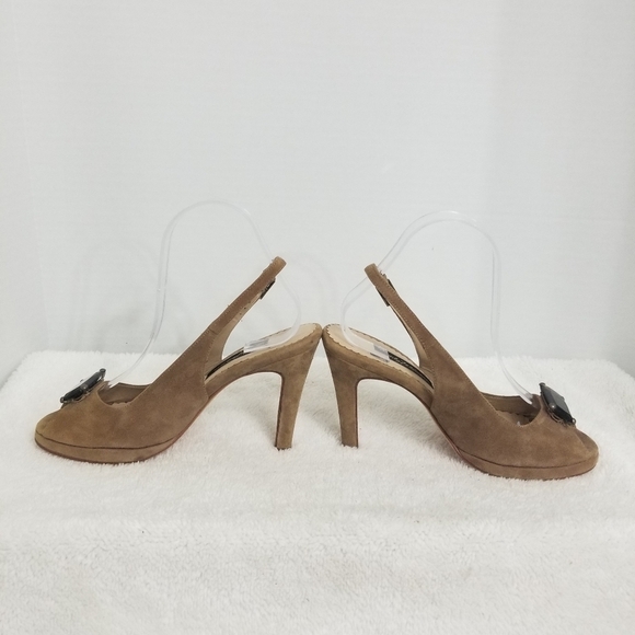 Beverly Feldman suede heels - Picture 4 of 8